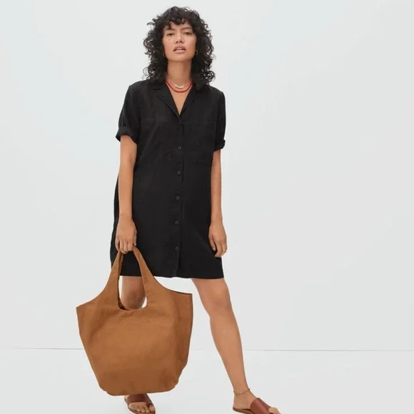 chinese dress ladies The Shirtdress in Linen